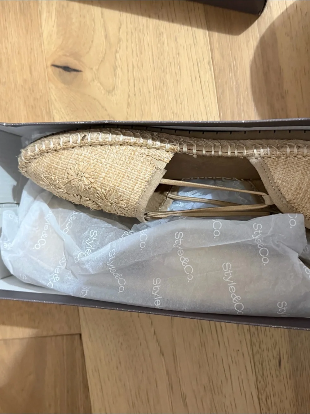 Style & Co. slip espadrille